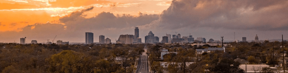 austin panoramic city view